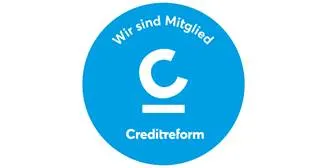 Wir sind Mitglied bei Creditreform